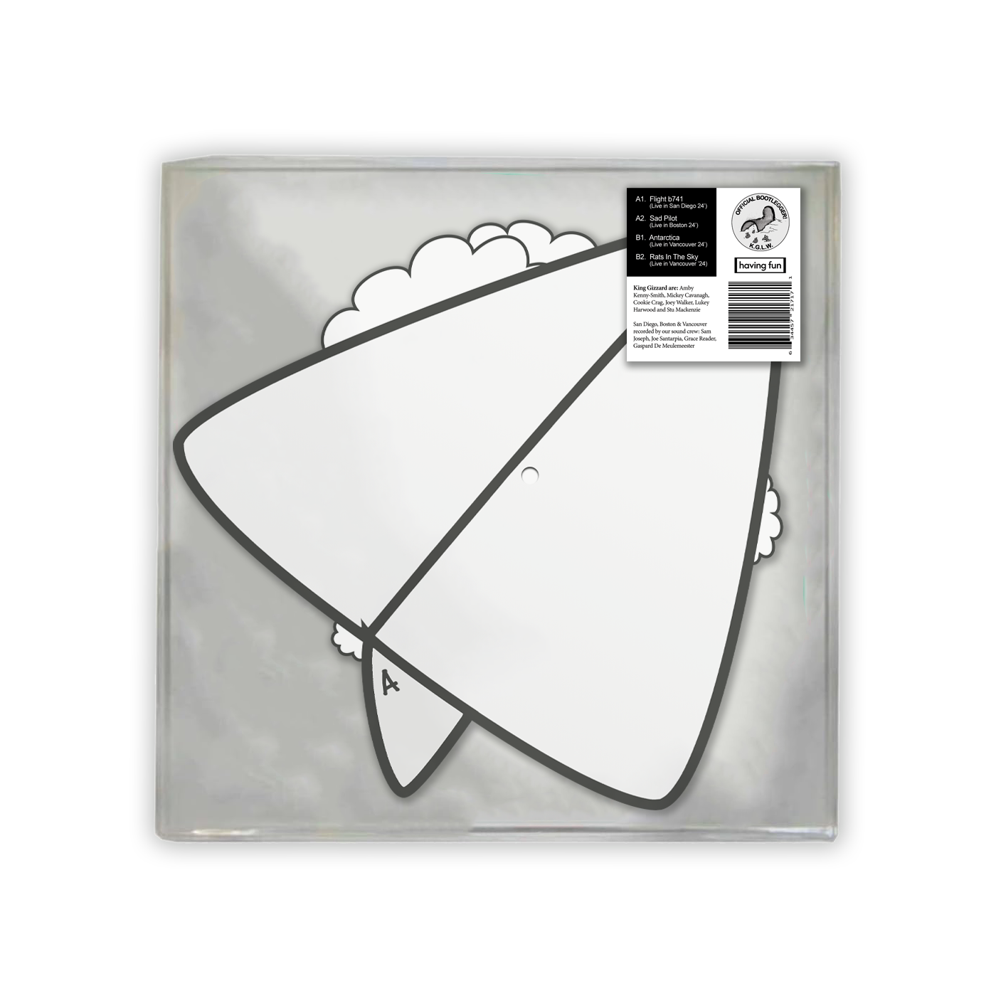 Paper airplane-shaped picture disc in time for Record Store Day’s Black Friday event