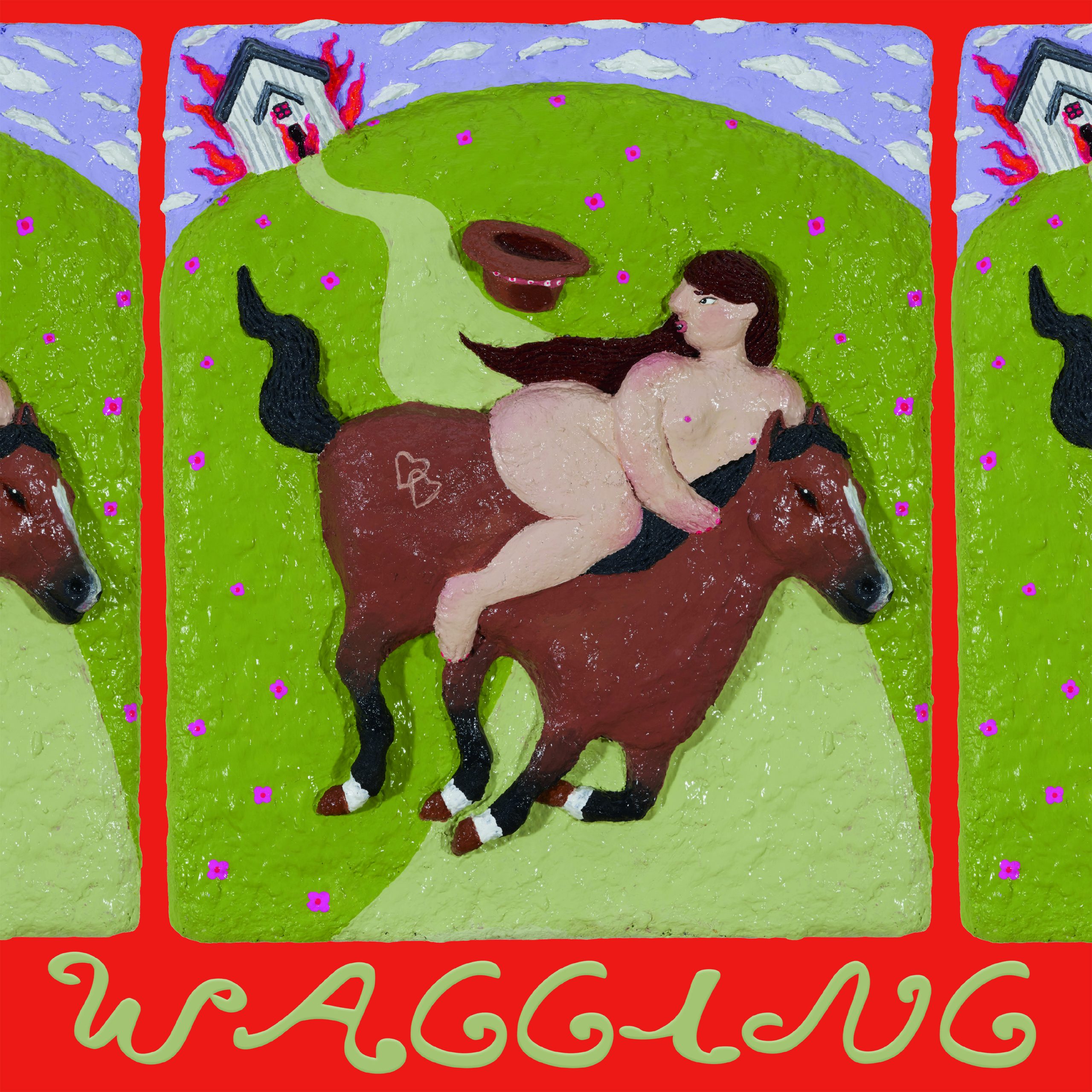 Wagging sign to Having fun, debut single off of sophomore album
